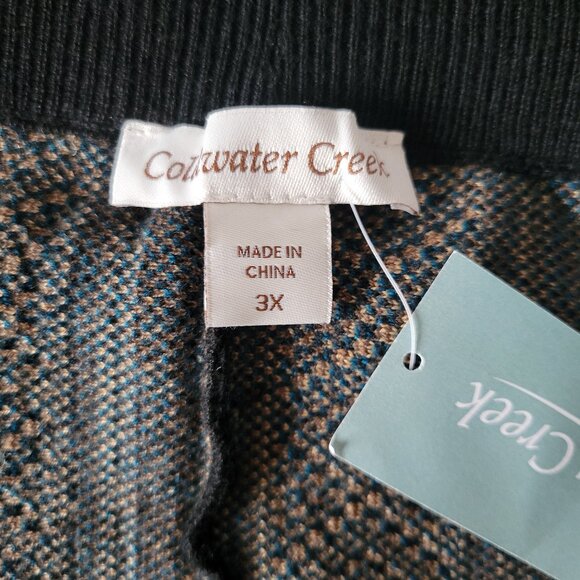 Coldwater Creek Maxi Skirt, Women’s Plus 3X Heavy Knit Sweater Skirt - Picture 5 of 9